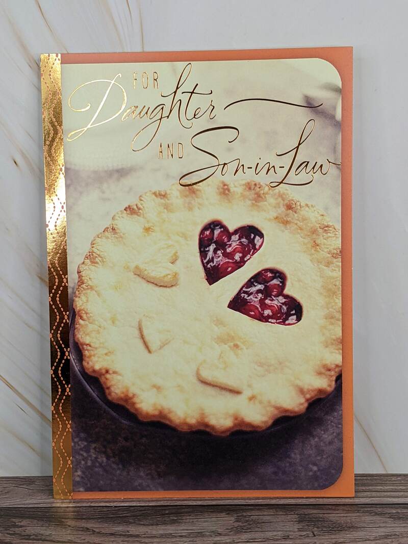 Daughter and Son-in-Law Thanksgiving Card