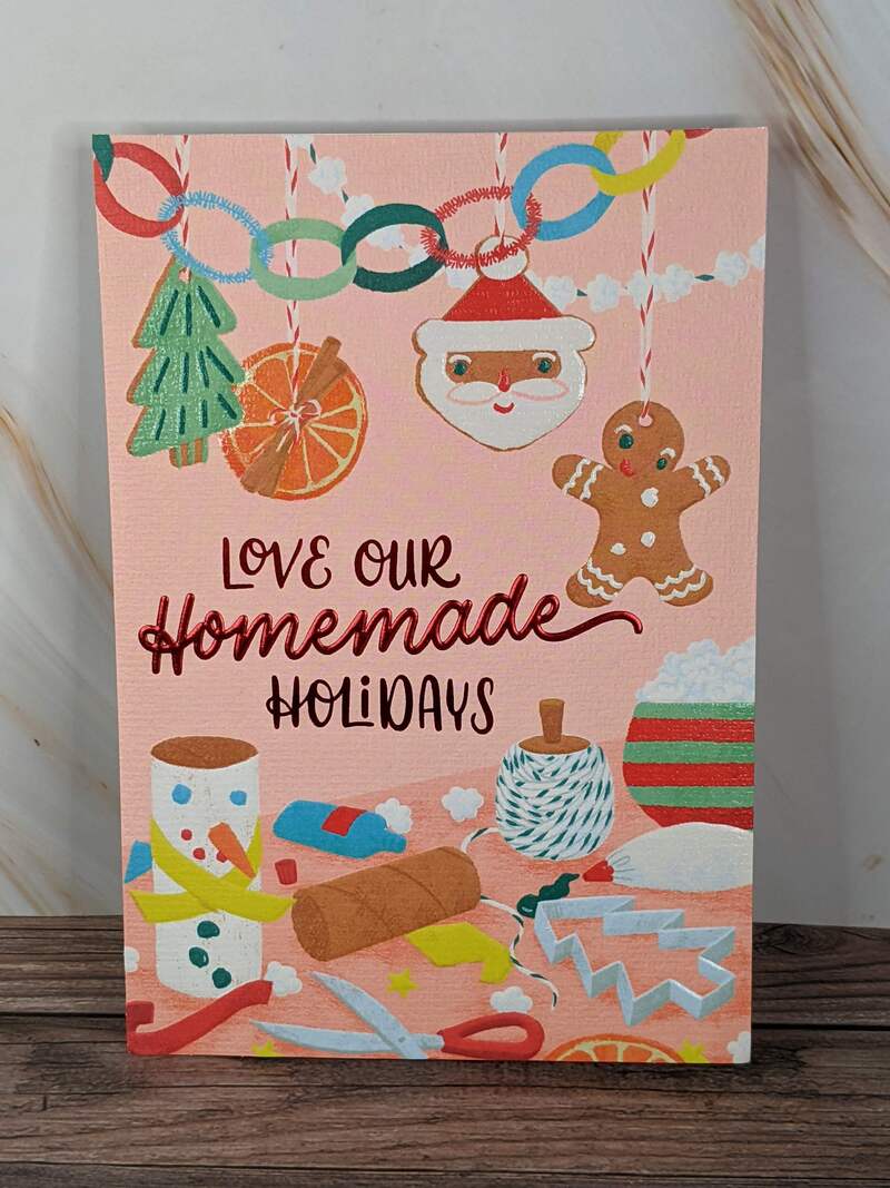 Our Handmade Holidays Christmas Card