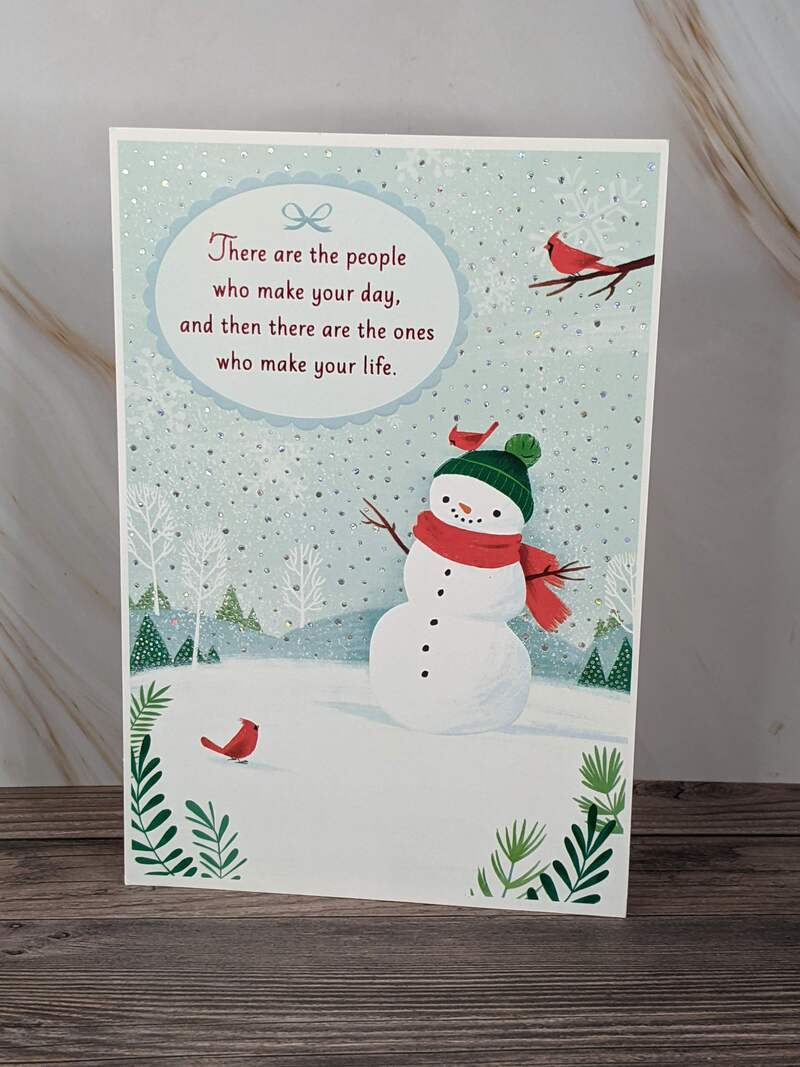 You Make Life Better Christmas Card