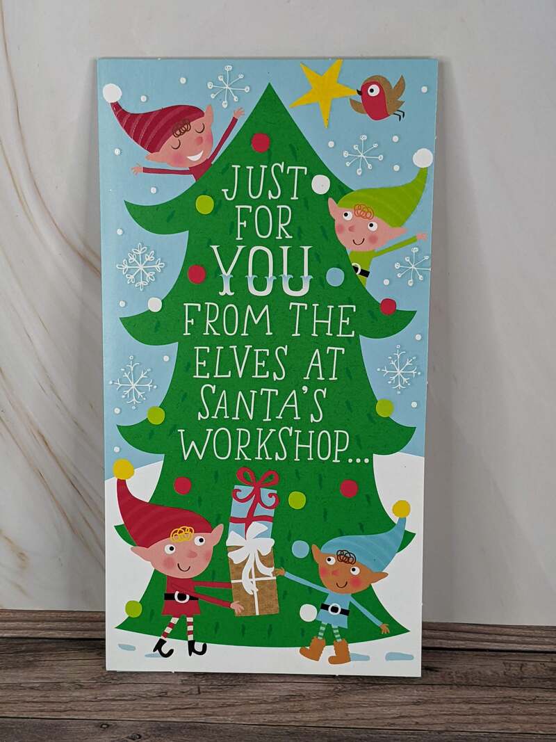 DIY Stocking Stuffer Christmas Card
