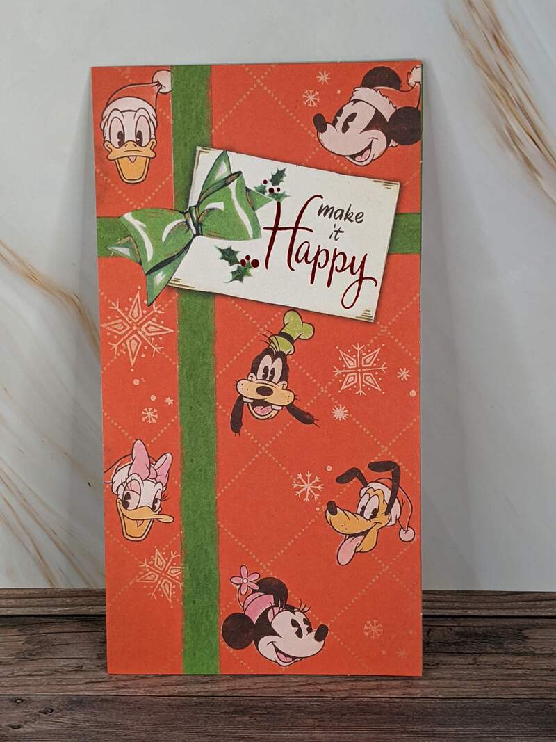 Make It Happy Disney Christmas Card