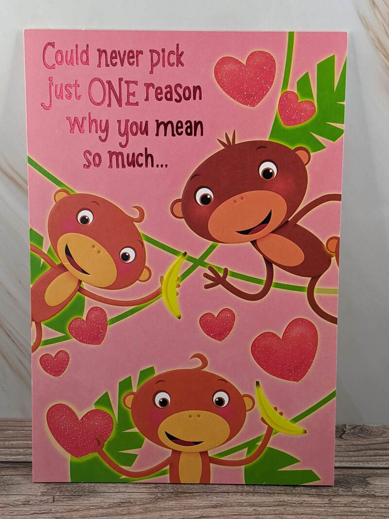 A Bunch of Reasons Valentine Card