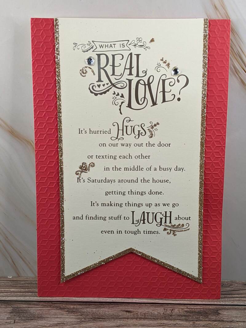 Real Love Valentine Card