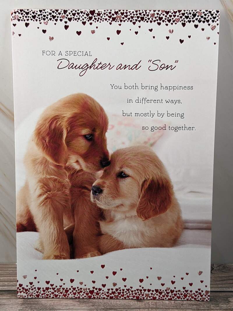 Special Daughter and Son-In-Law Valentine Card