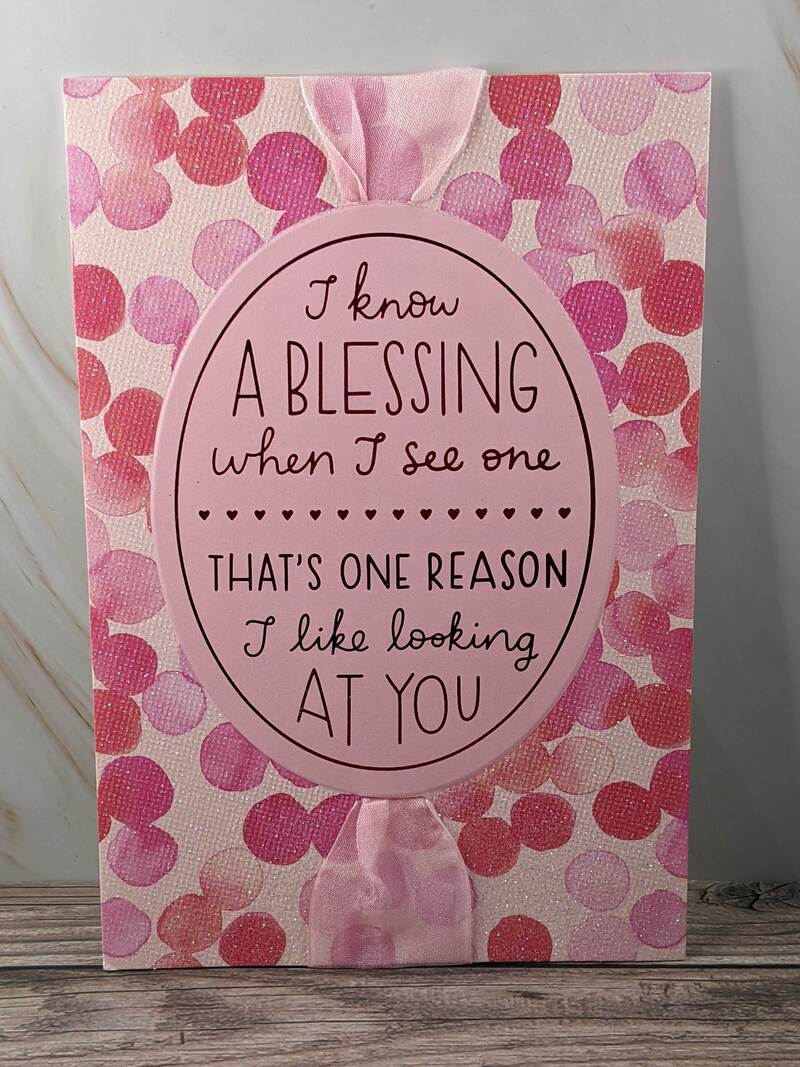Blessing of Love Valentine Card