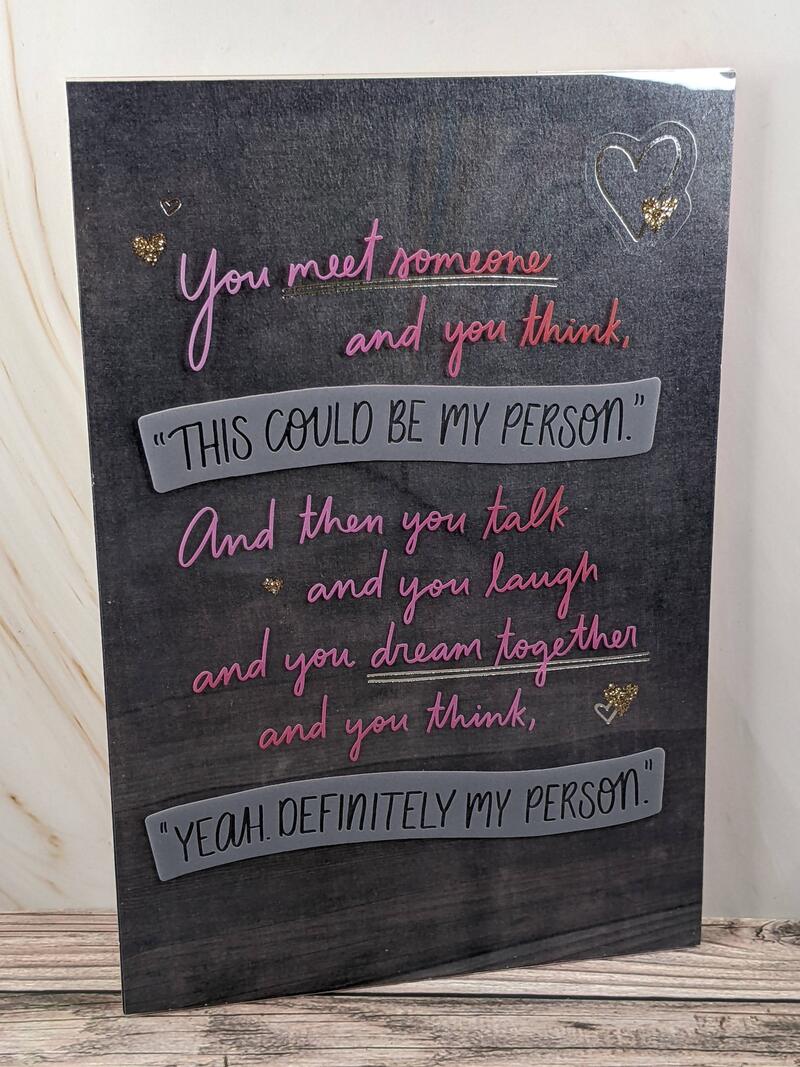Valentine Card for My Person