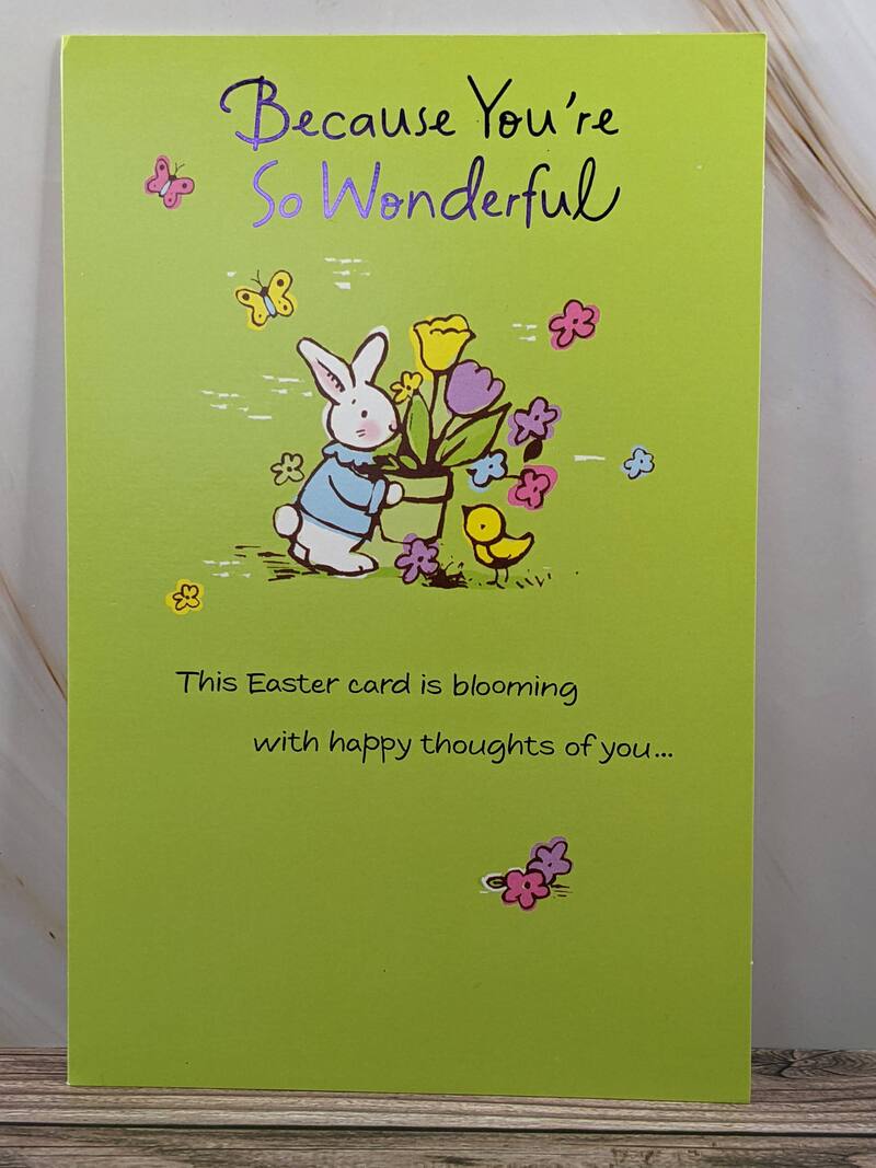 Happy Easter Thoughts Card