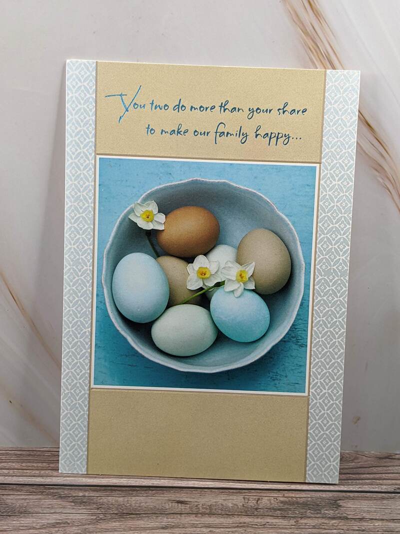 Easter Card for Loved Parents