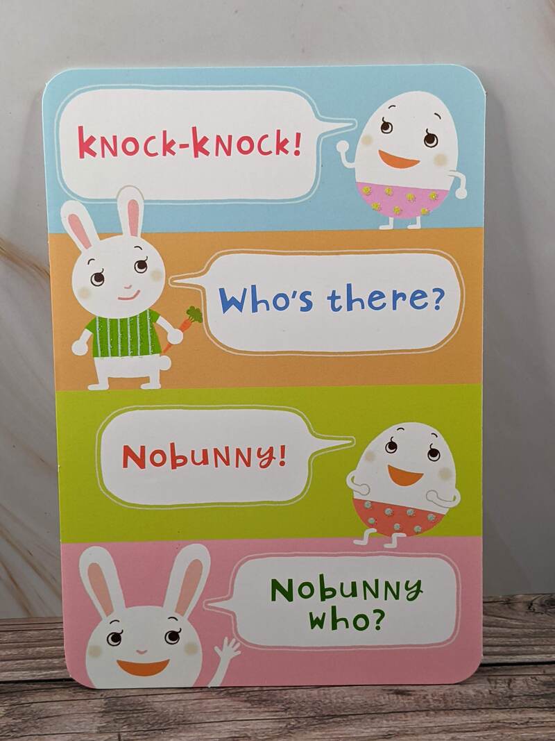 Best Grandparents Knock-Knock Easter Card