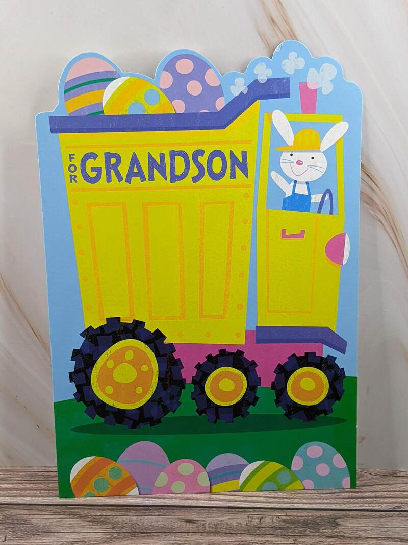 Easter Card for Fun Grandson