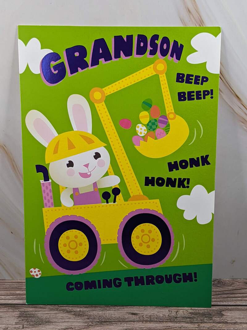 Fun Easter Card for Grandson