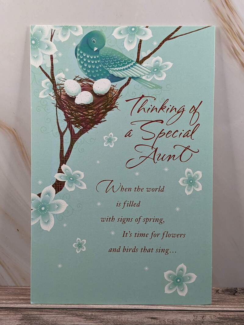 Easter Card for Special Aunt