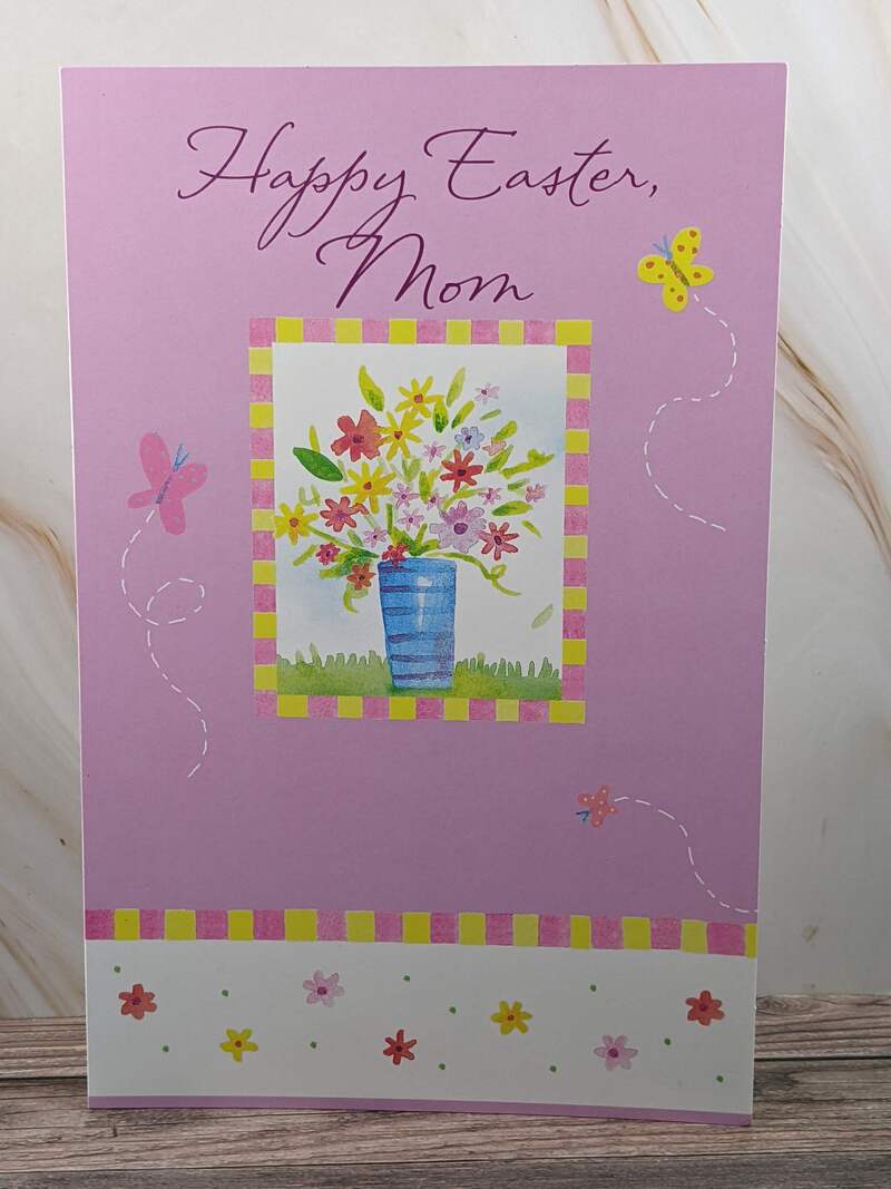 Very Much Loved Mom Easter Card