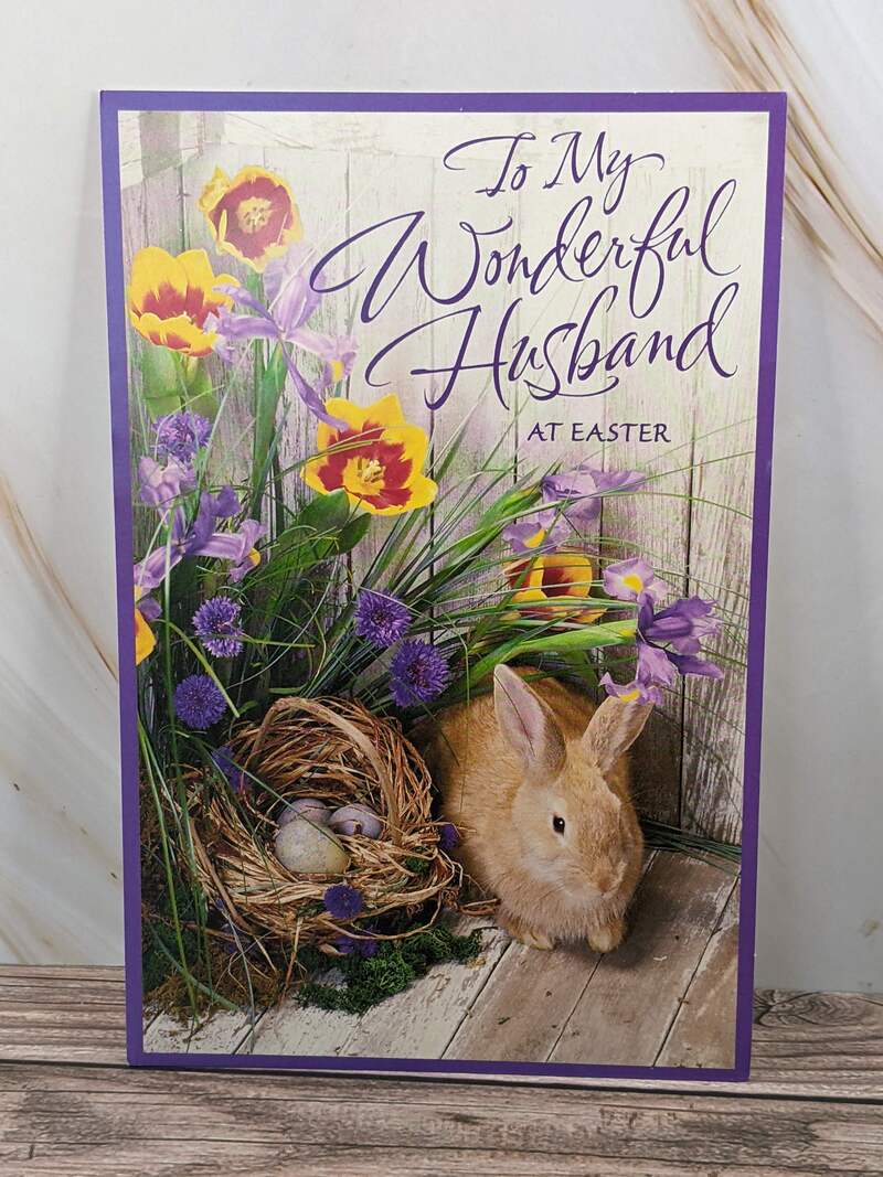 Easter Card for Wonderful Husband