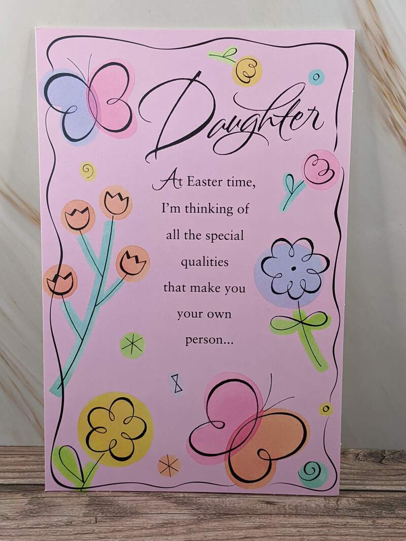 Easter Card for Loved Daughter