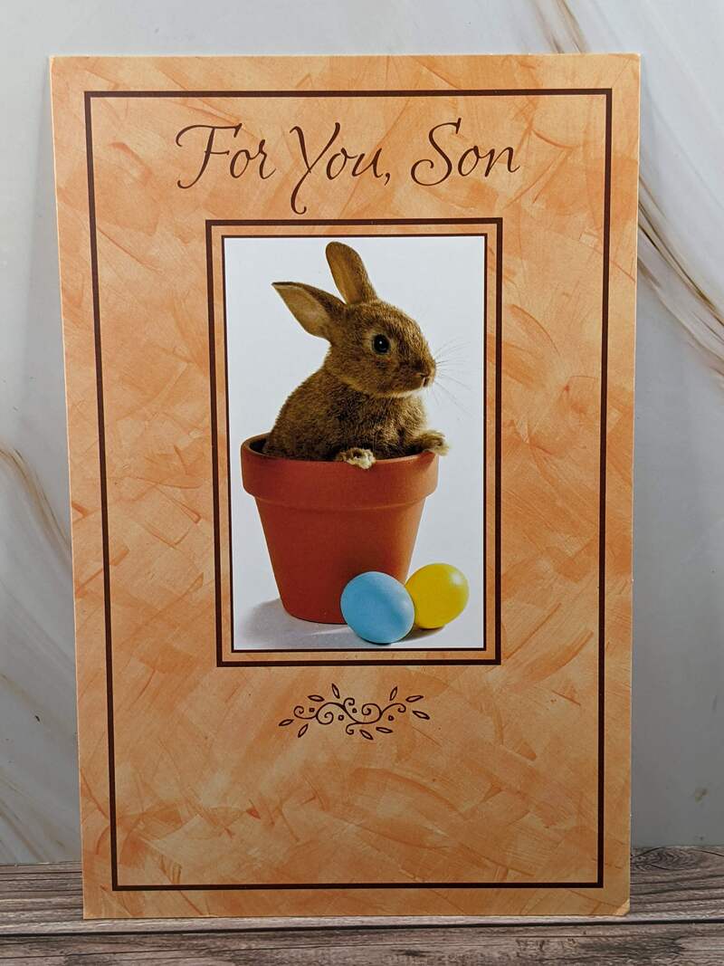 Easter Card Wishes for Son