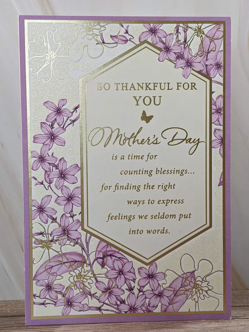 Counting Blessings Mother's Day Card