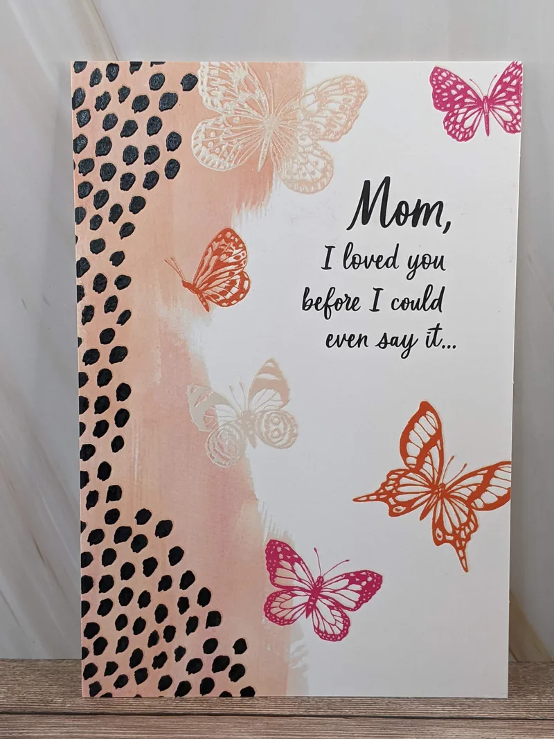 I Love You Mom Mother's Day Card