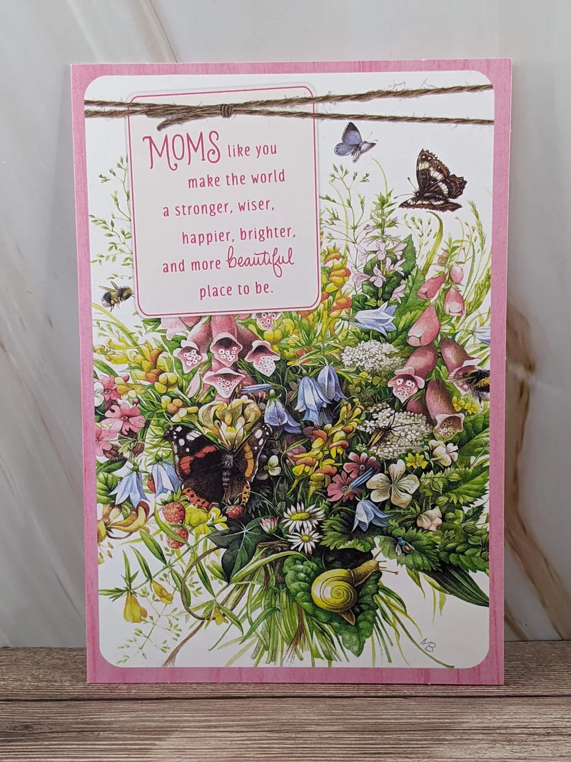 Beautiful World Mother's Day Card