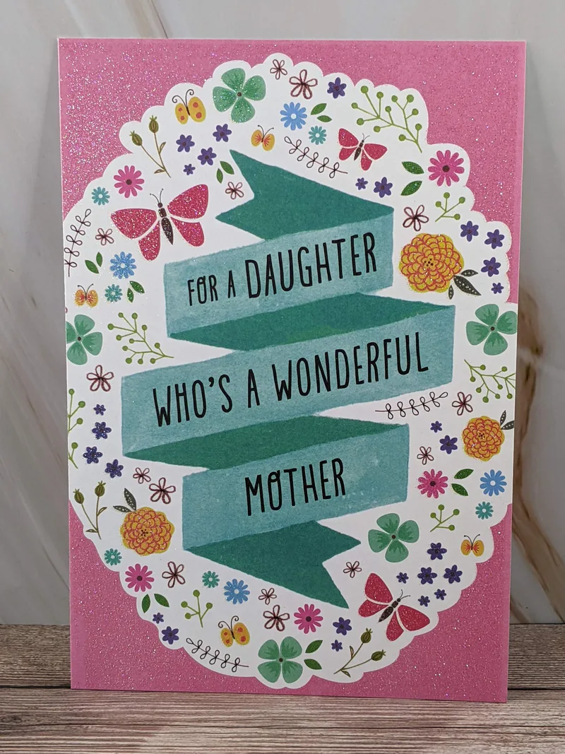 Enjoy Mother's Day Card for Daughter