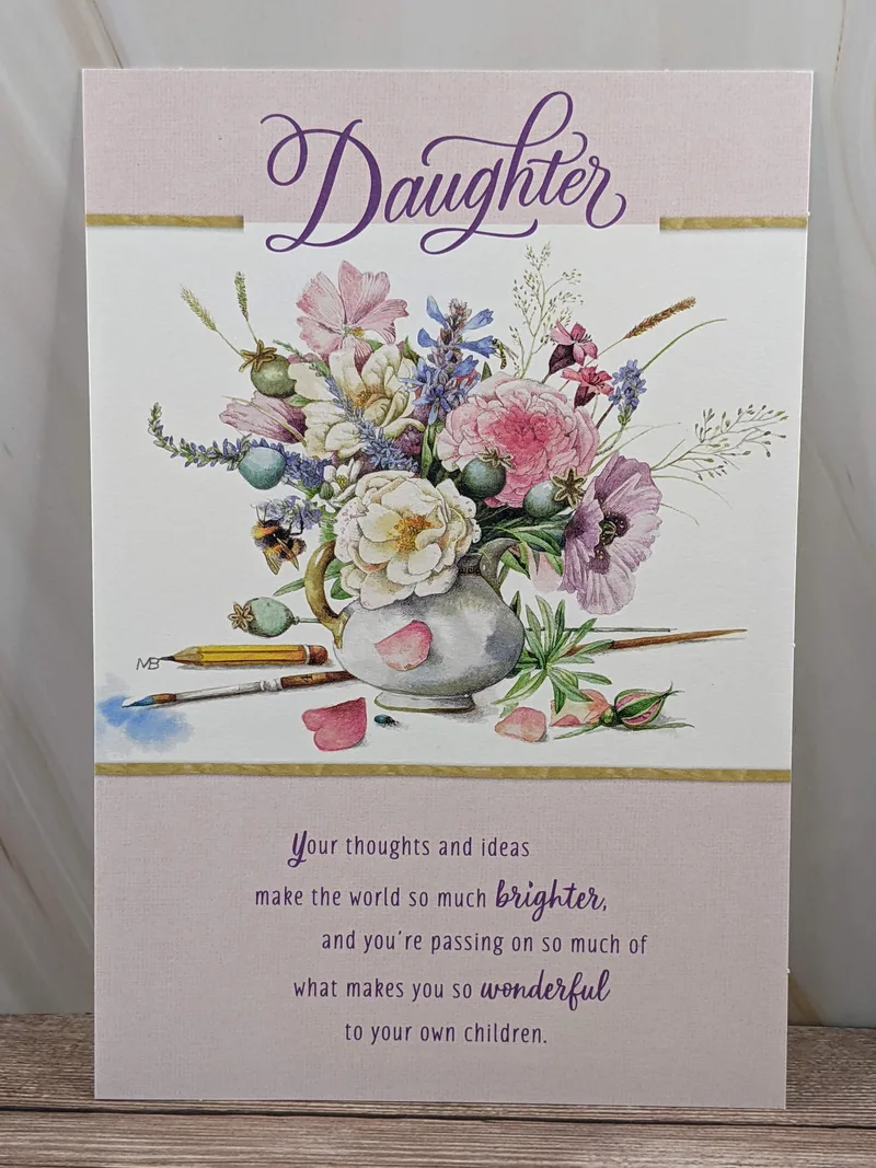 Wonderful Mother's Day Card for Daughter