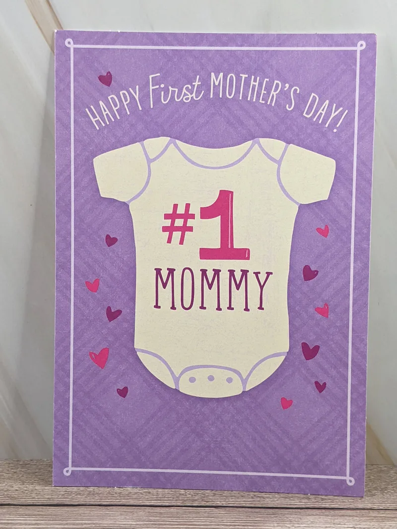 Your First Mother's Day Card