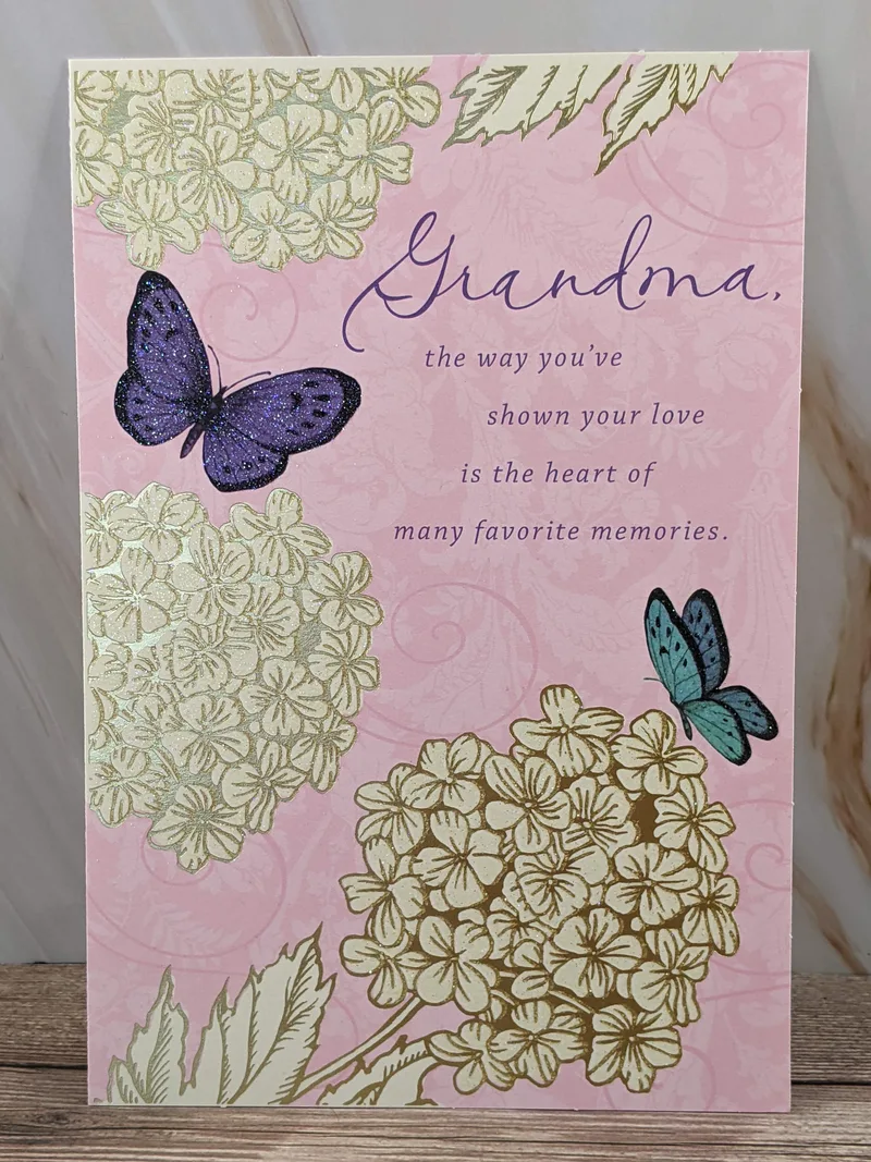Memories Mother's Day Card for Grandma