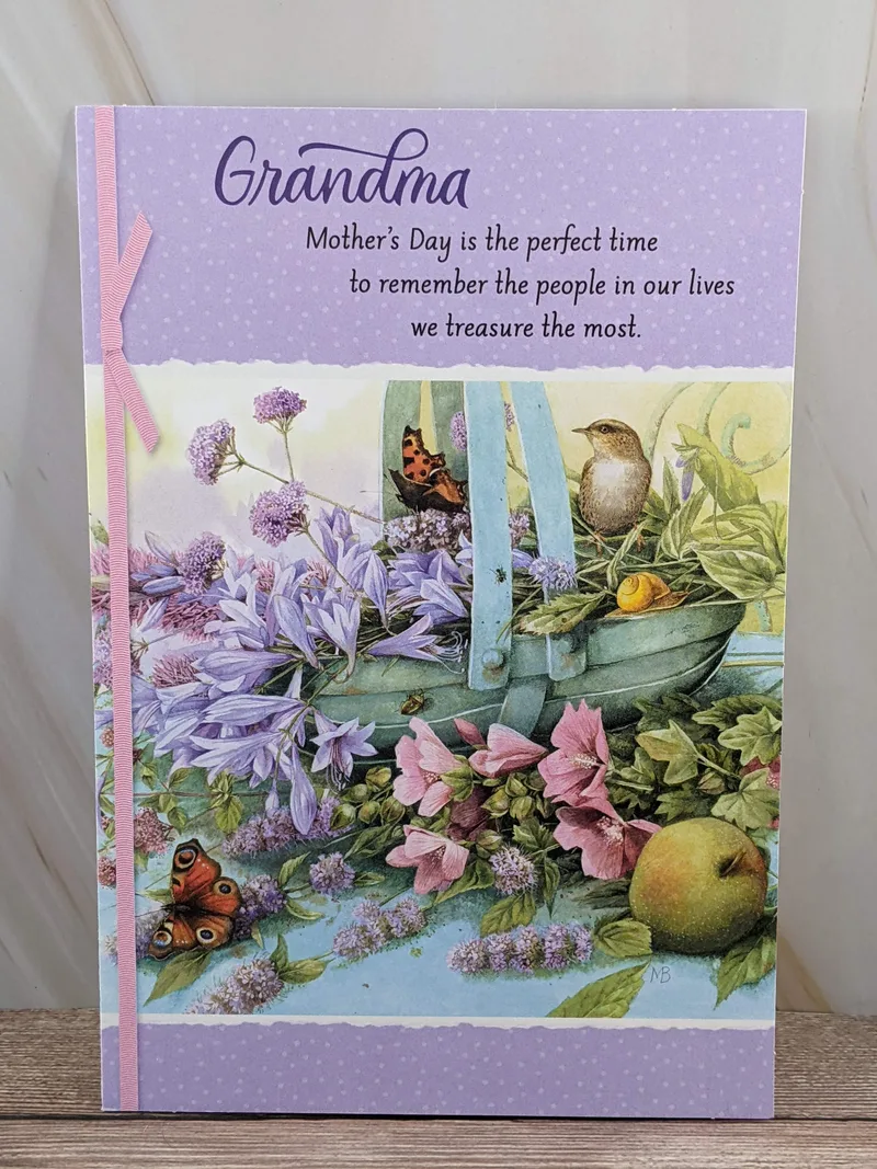 Mother's Day Card for Treasured Grandma