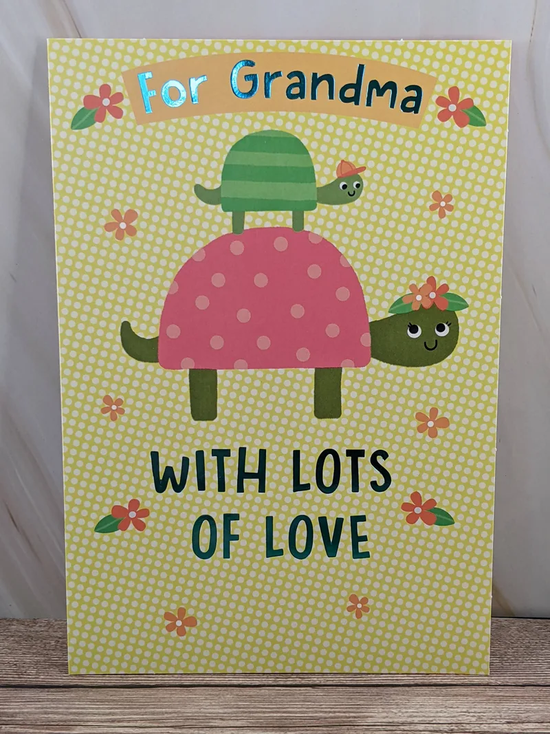 Loved a Lot Mother's Day Card for Grandma