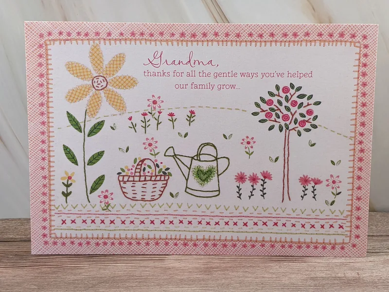 Mother's Day Card Thanks to Grandma