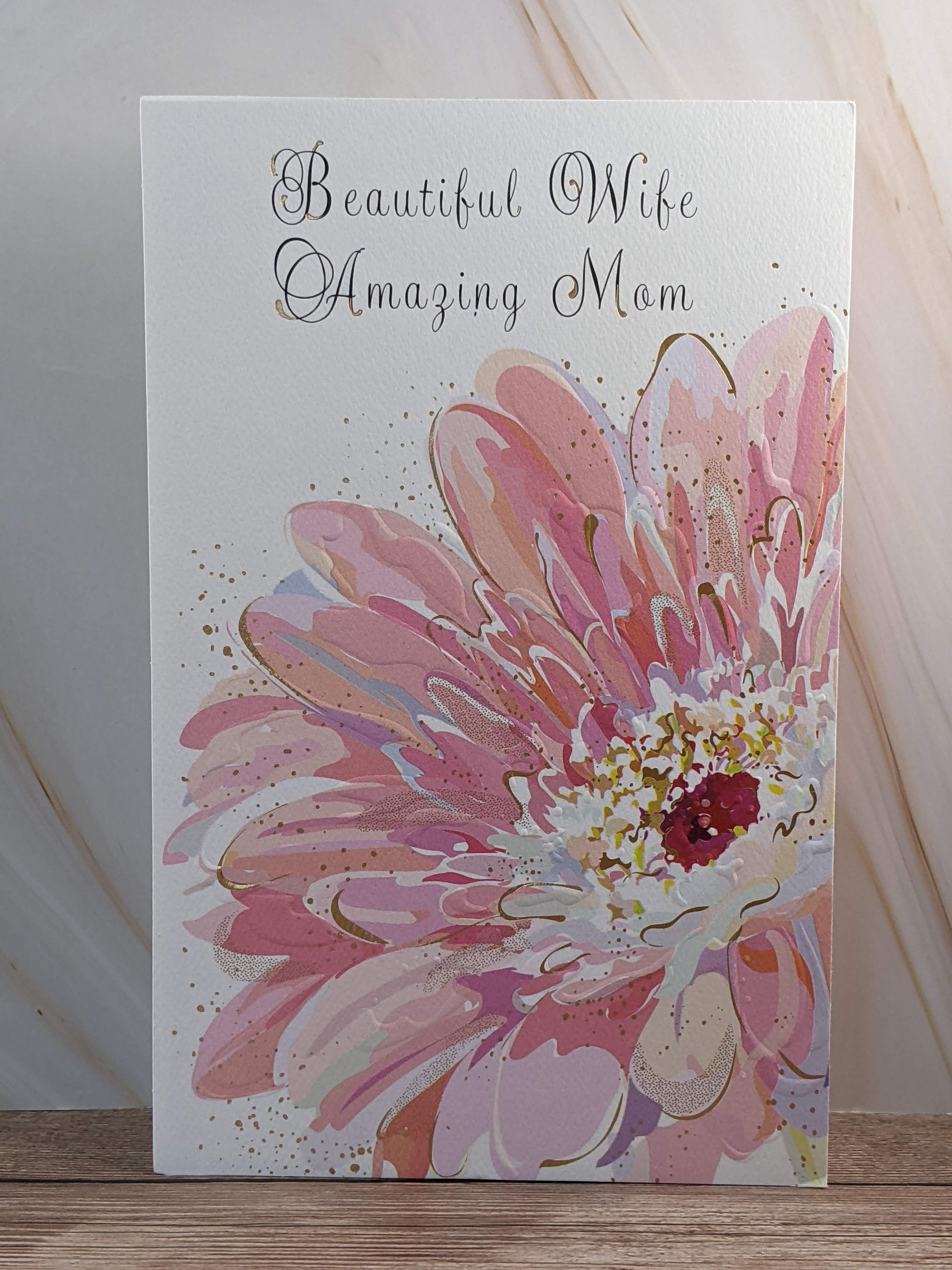 Beautiful Wife Mother's Day Card