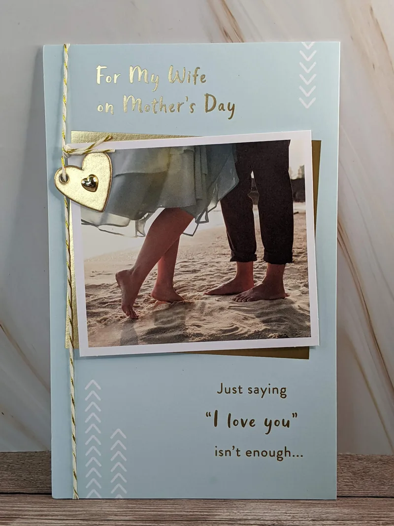 I Love You Mother's Day Card for Wife