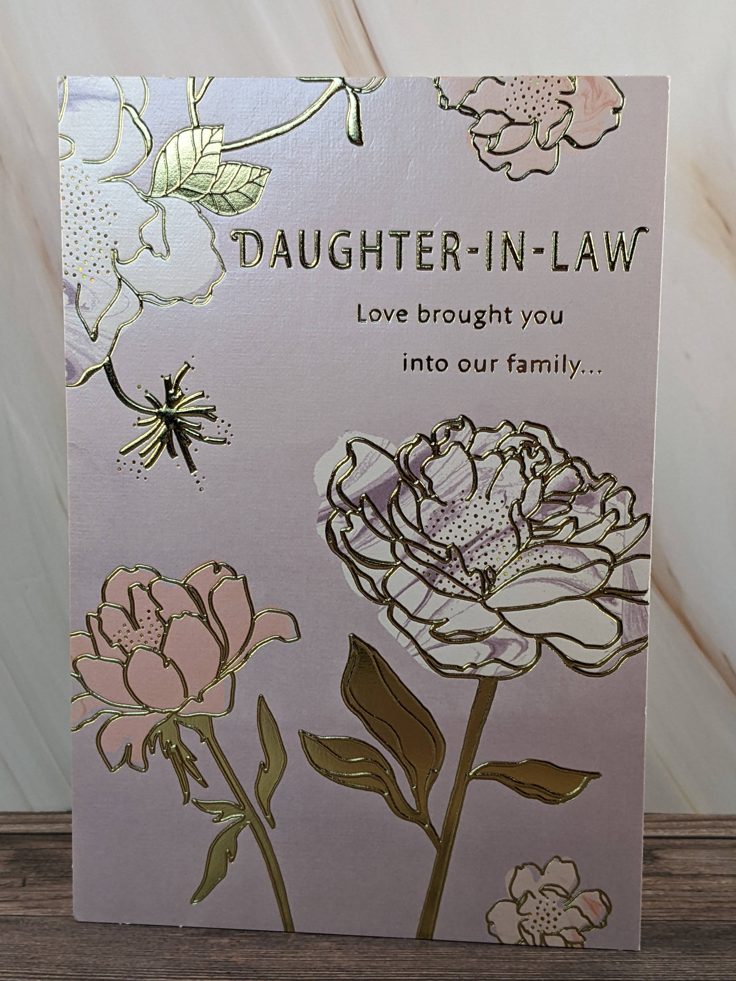 Daughter-in-Law Mother's Day Card