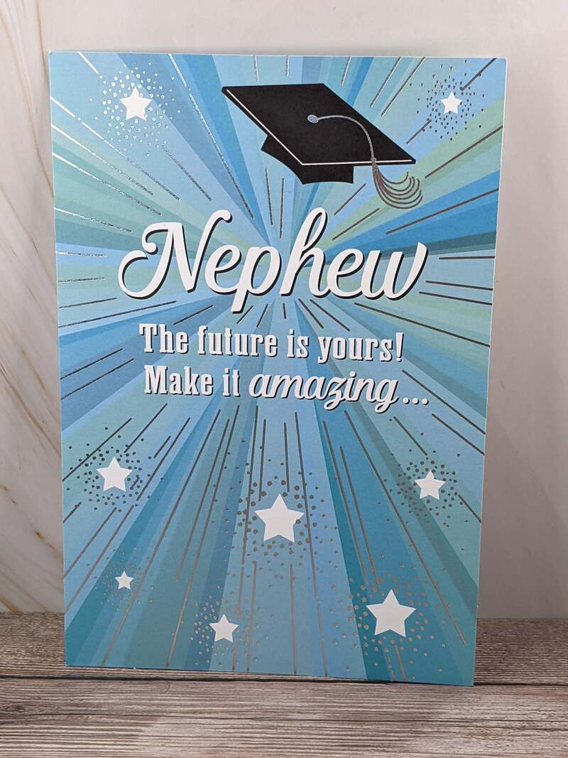 Amazing Nephew Grad Card