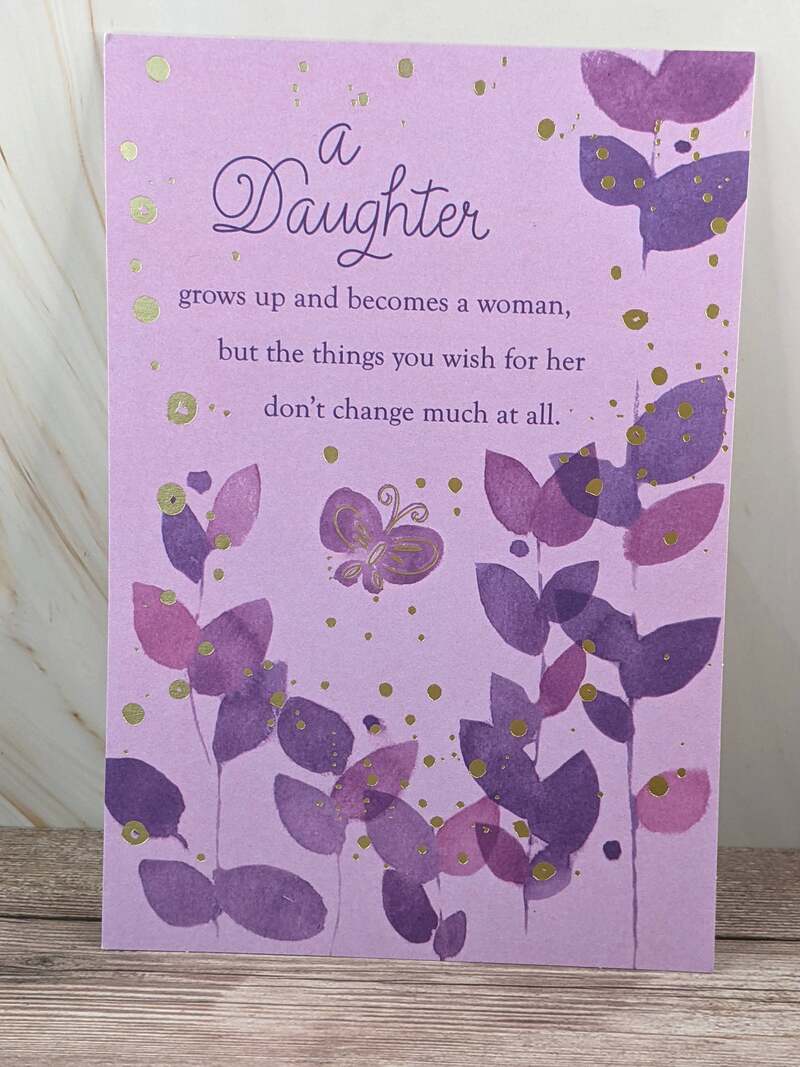 Loved Daughter Grad Card