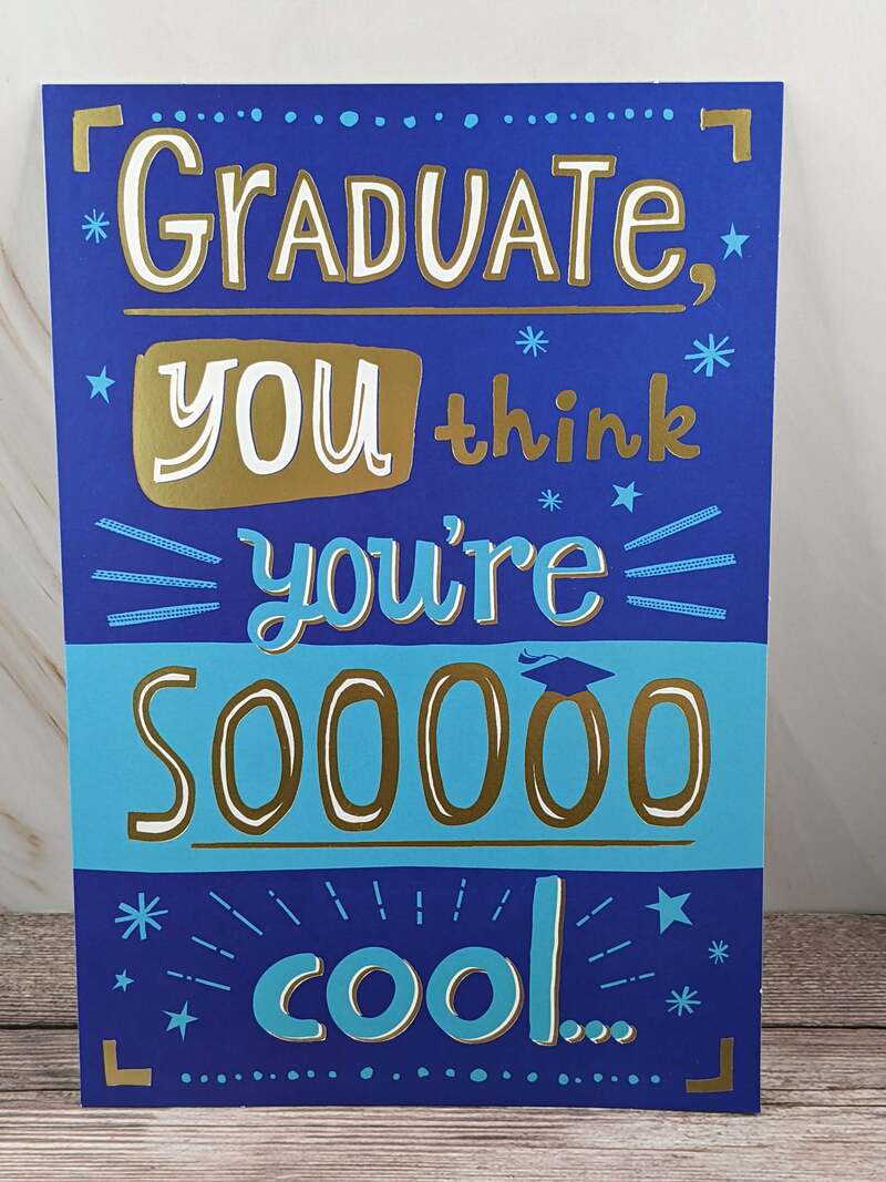 Cool Graduate Card
