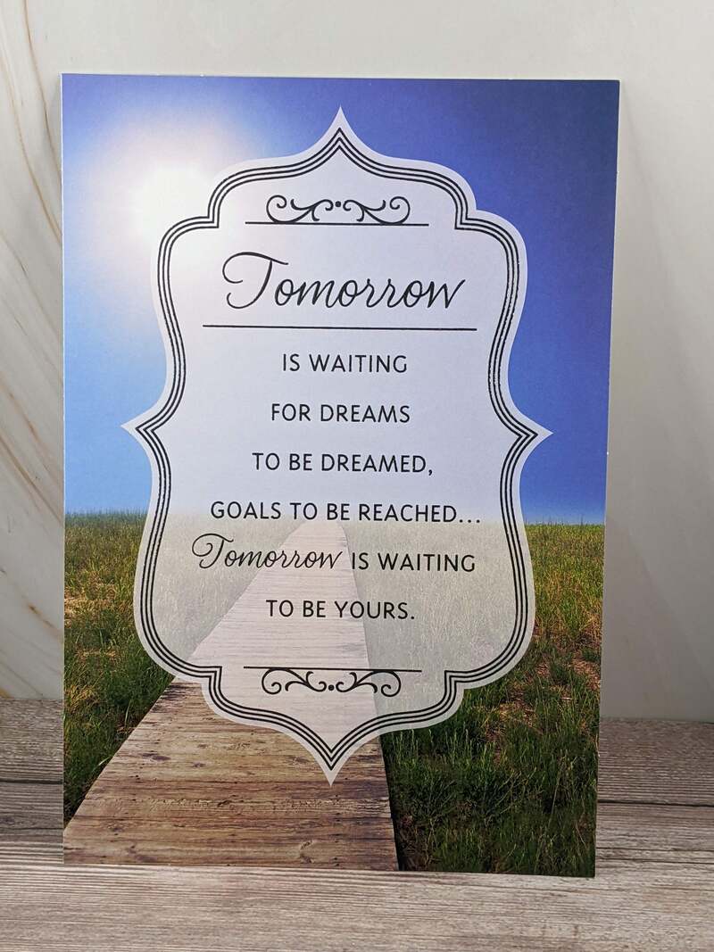 Dreams for Tomorrow Grad Card