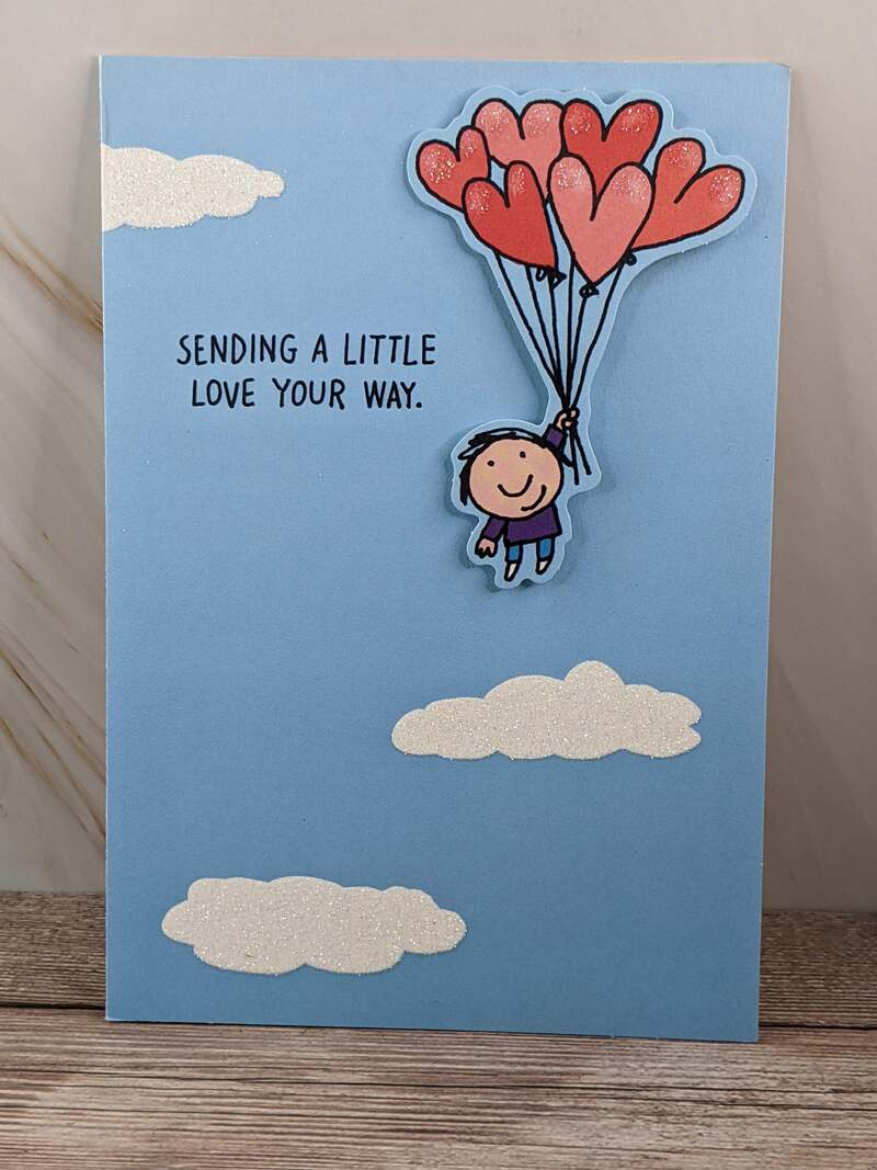 Sending Love Card