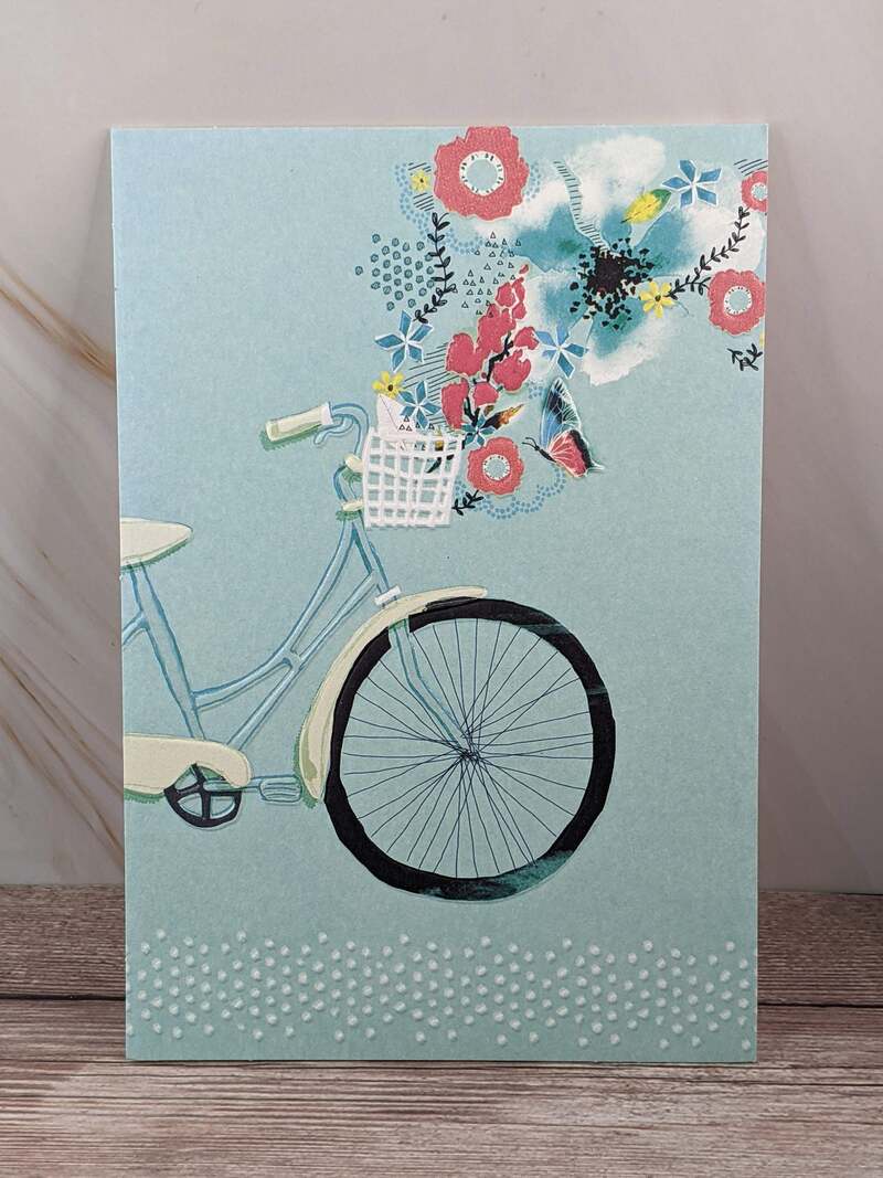 Bicycle Blank Card