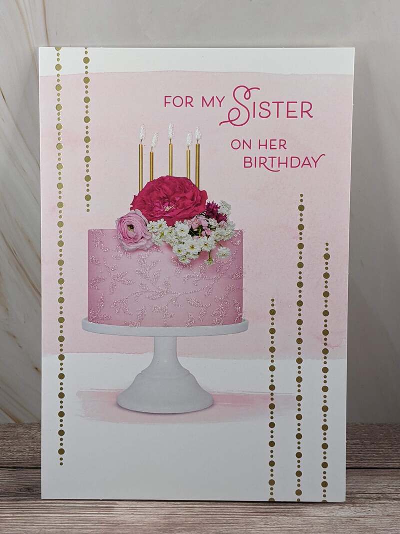 Birthday Card for My Sister