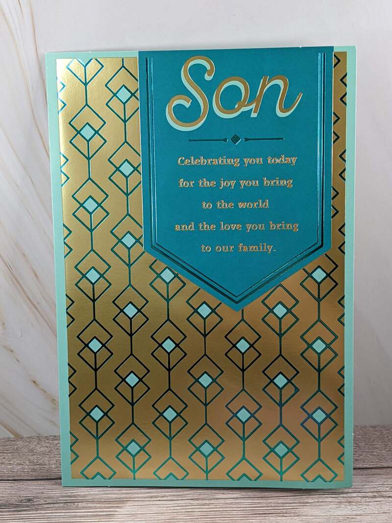 Important Son Birthday Card