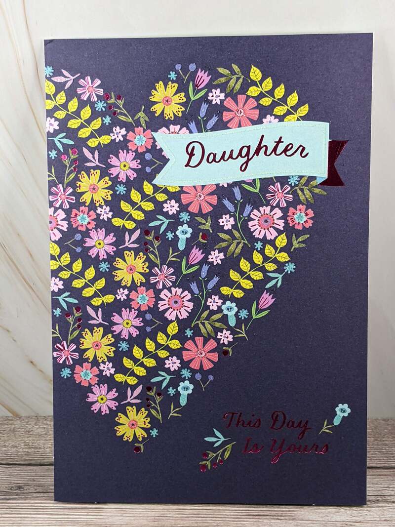 Bright Future Daughter Birthday Card