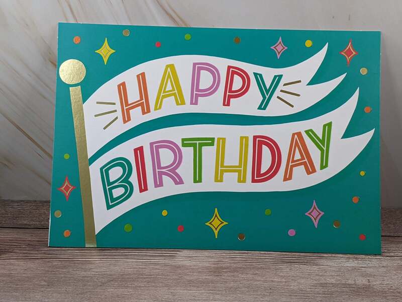 HAPPY BIRTHDAY Celebration Card