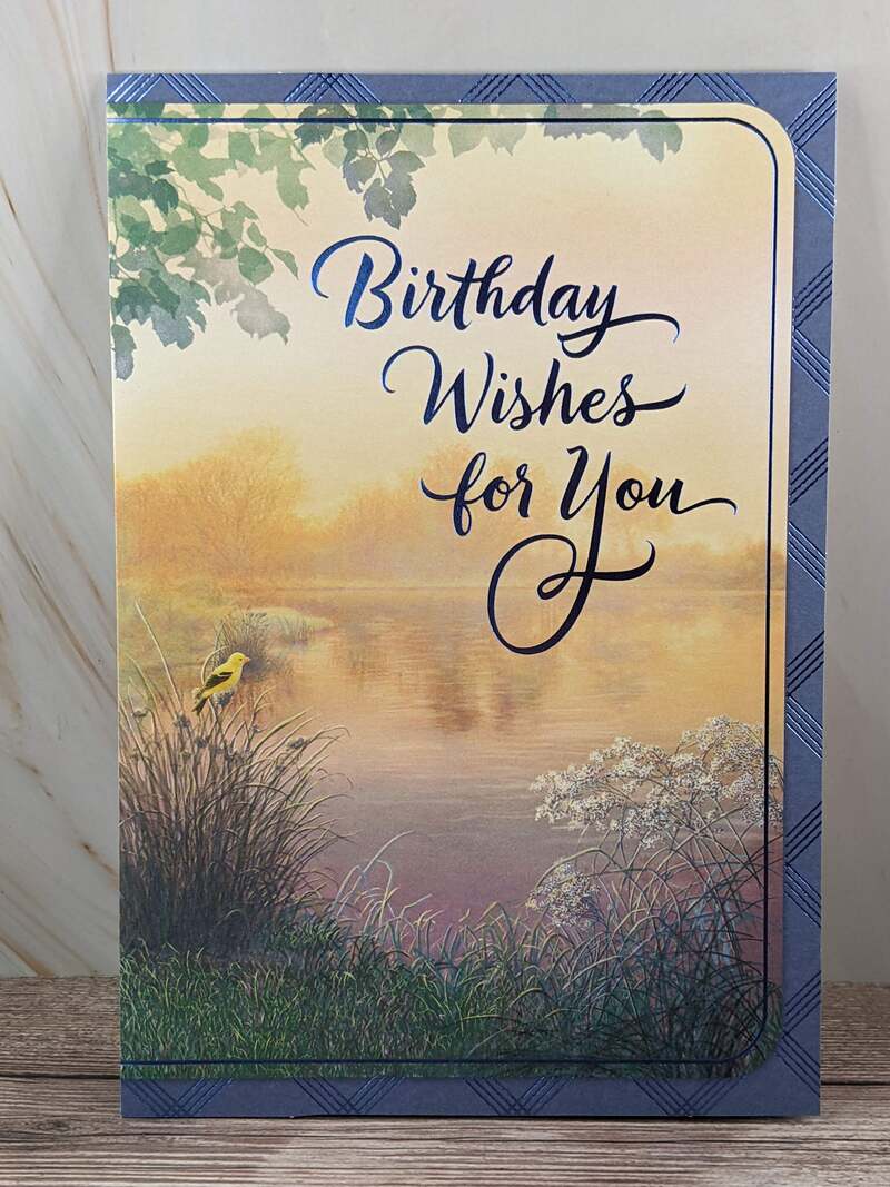 Birthday Blessings Card
