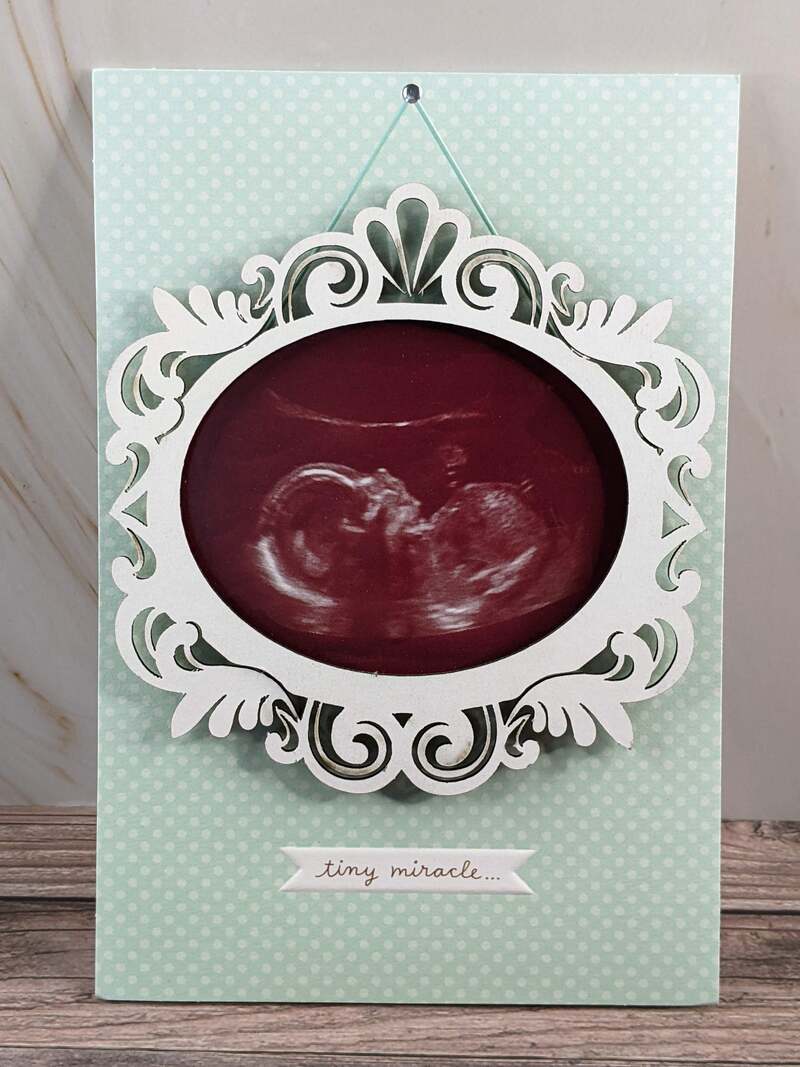 Tiny Miracle Baby Shower Card