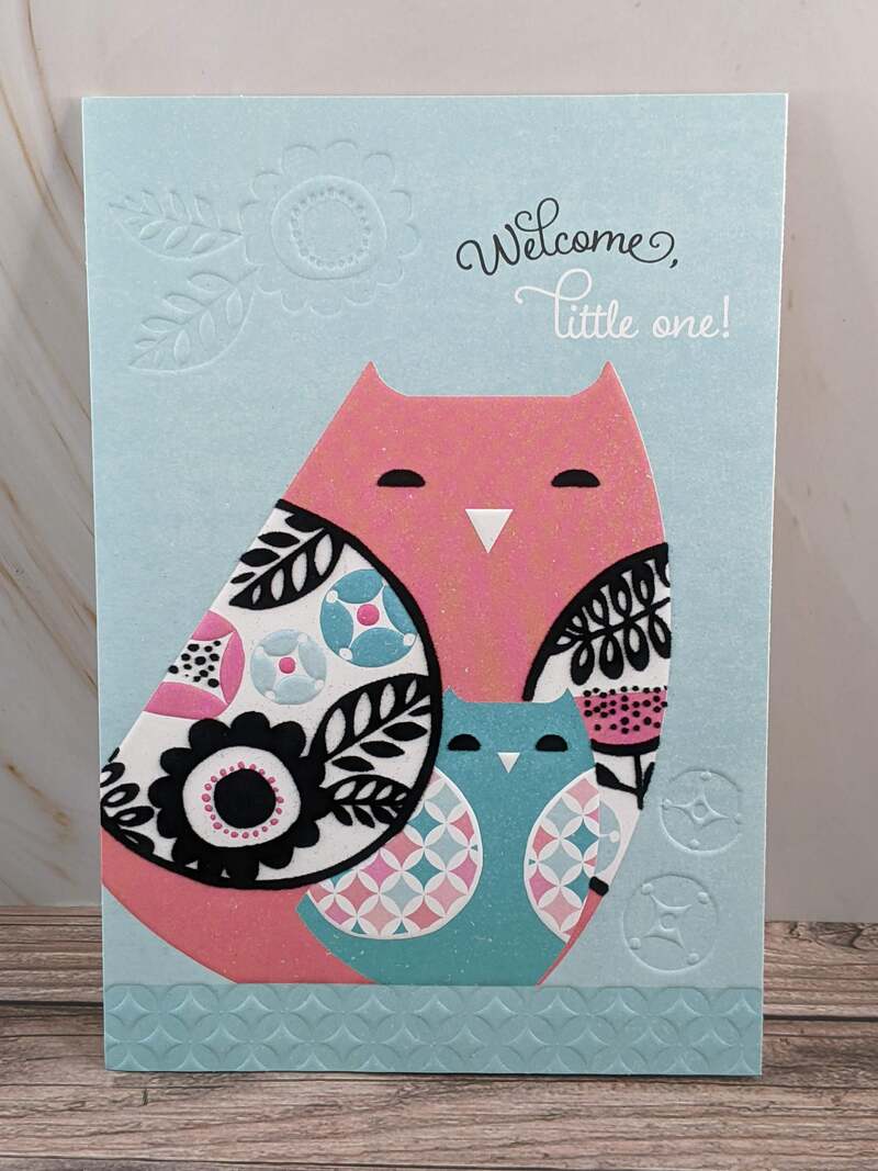 Welcome Little One Baby Card