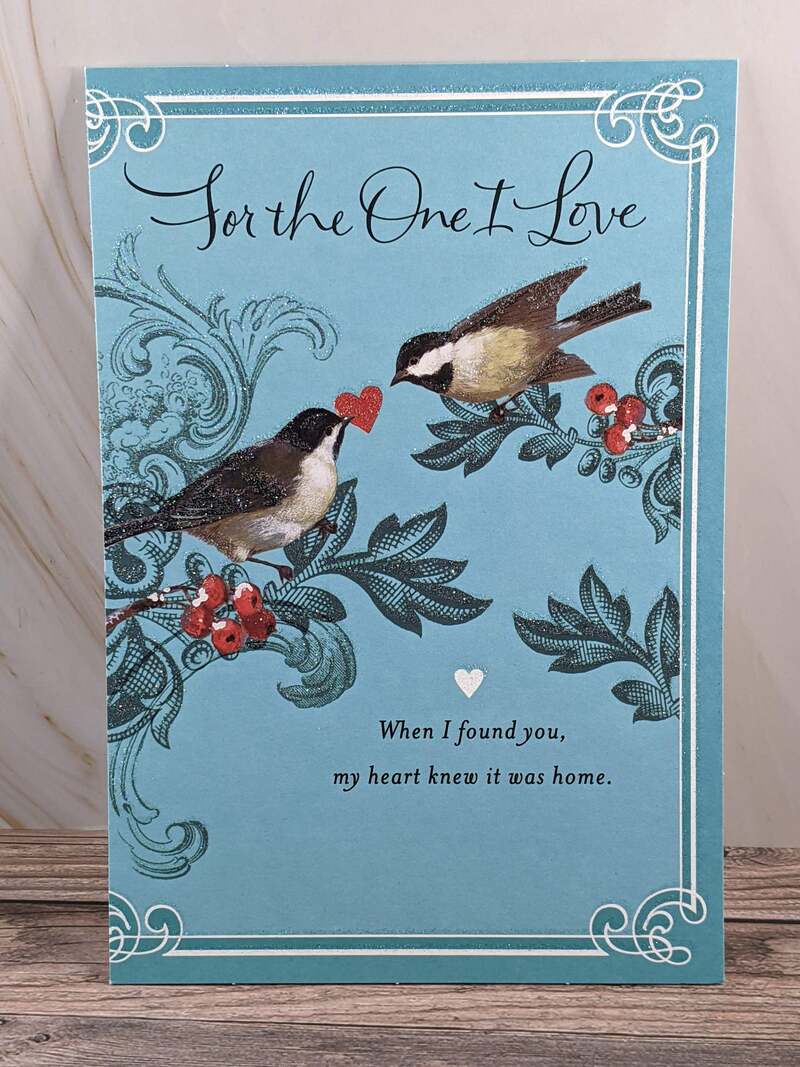 For the One I Love Anniversary Card