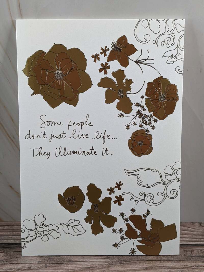 Remarkable Life Sympathy Card