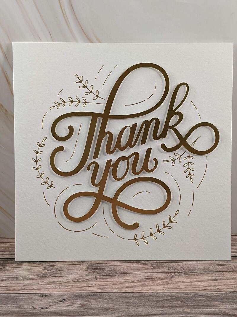 Thank You So Very Much Card