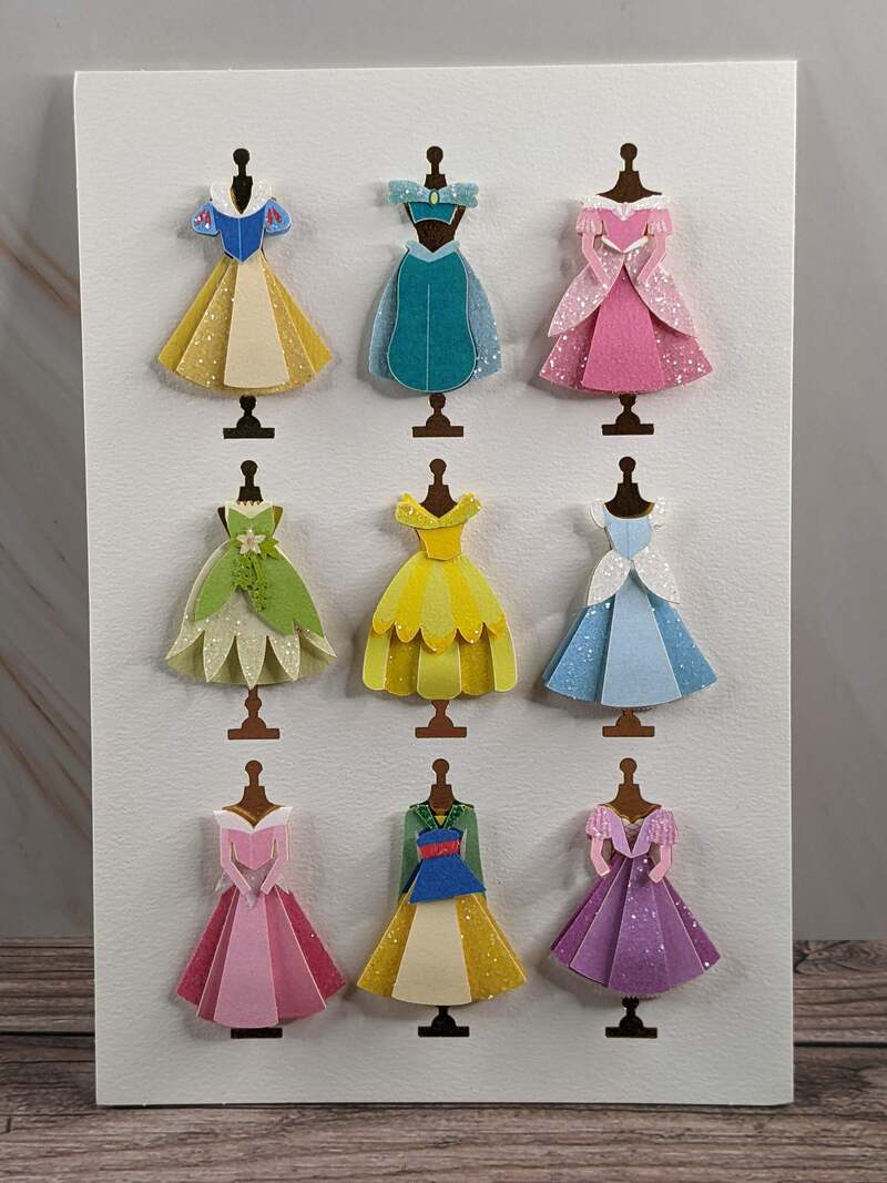 Disney Princesses Blank Card
